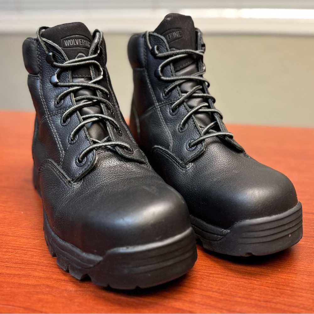 Wolverine Men's Black Rugged Boots